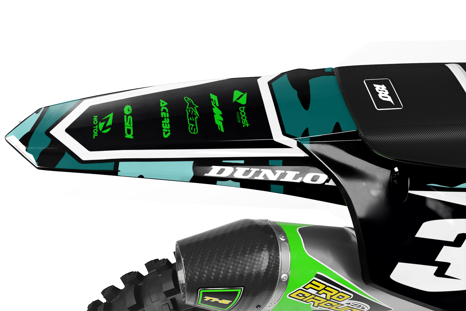 Flange Teal — 180Decals